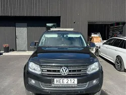 Svart Begagnad 2014 VW Amarok Highline Pickup | 170 000 kr (Lite dyr)