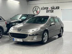 Ljusgrå Begagnad 2005 Peugeot 407 Kombi | 39 900 kr (Lite dyr)