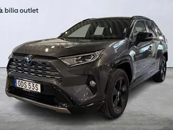 Grå Begagnad 2019 Toyota RAV4 Hybrid Style SUV | 339 900 kr (Lite dyr)