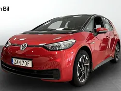 Mörkröd Begagnad 2022 VW ID.3 Pro Performance Halvkombi | 299 800 kr (Marknadspris)