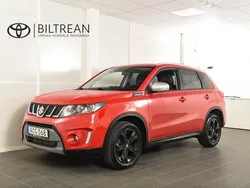 Röd Begagnad 2016 Suzuki Vitara SUV | 119 900 kr (Marknadspris)