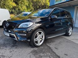Svart Begagnad 2013 Mercedes ML350 AMG line SUV | 239 900 kr (Dyr)