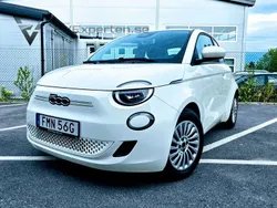 Vit Begagnad 2021 Fiat 500e Halvkombi | 127 000 kr