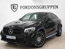 Svart Begagnad 2017 Mercedes GLC220 AMG Sportkupé | 294 800 kr (Marknadspris)