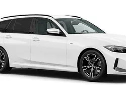 Vit Ny 2025 BMW 330e M Sport Kombi | 645 100 kr (Marknadspris)