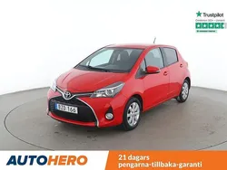 Röd Begagnad 2016 Toyota Yaris Active Halvkombi | 114 000 kr (Bra pris)