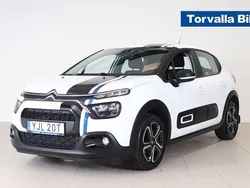 Vit Begagnad 2021 Citroën C3 PureTech Halvkombi | 114 900 kr (Marknadspris)