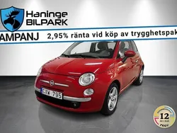 Röd Begagnad 2013 Fiat 500 Lounge Halvkombi | 59 900 kr (Marknadspris)