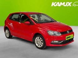 Röd Begagnad 2015 VW Polo Halvkombi | 99 700 kr (Marknadspris)