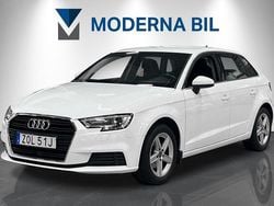Vit Begagnad 2019 Audi A3 Sportback Proline Halvkombi | 189 400 kr (Marknadspris)