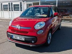 Röd Begagnad 2013 Fiat 500L Lounge Minibuss | 74 000 kr (Marknadspris)