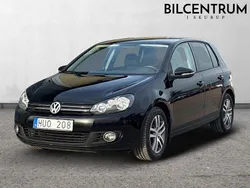 Svart Begagnad 2011 VW Golf VI Halvkombi | 59 900 kr (Marknadspris)