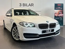 Vit Begagnad 2015 BMW 520 Kombi | 159 000 kr (Marknadspris)