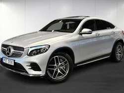 Svart Begagnad 2019 Mercedes GLC220 AMG line Sportkupé | 424 900 kr (Bra pris)