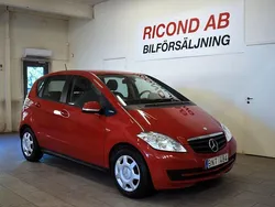 Röd Begagnad 2010 Mercedes A160 Classic Halvkombi | 49 900 kr (Marknadspris)
