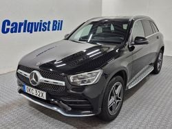 Svart Begagnad 2021 Mercedes GLC300 AMG Sedan | 379 000 kr
