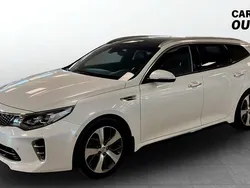 Vit Begagnad 2017 Kia Optima 2 Kombi | 174 900 kr (Marknadspris)