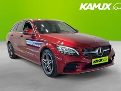 Röd Begagnad 2020 Mercedes C220 AMG Kombi | 289 800 kr (Marknadspris)