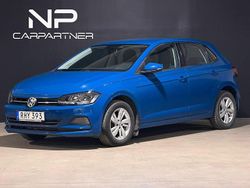 Mörkgrå Begagnad 2018 VW Polo Halvkombi | 109 900 kr (Marknadspris)