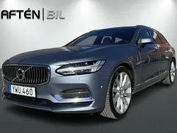 Ljusblå (lblå) Begagnad 2017 Volvo V90 Inscription Kombi | 289 800 kr (Marknadspris)