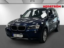Blå Begagnad 2013 BMW X3 SUV | 142 000 kr