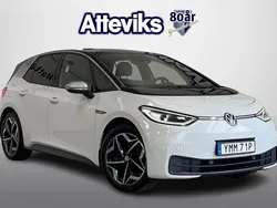 Vit Begagnad 2020 VW ID.3 Pro Performance Halvkombi | 184 900 kr