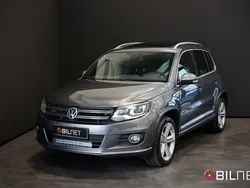 Mörkgrå (grå) Begagnad 2016 VW Tiguan R-line SUV | 179 900 kr (Superpris)