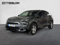 Gråmetallic Begagnad 2021 Citroën C4 Shine Halvkombi | 204 900 kr (Marknadspris)