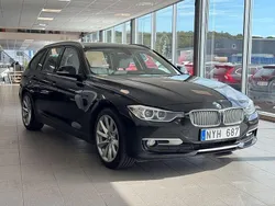 Svart Begagnad 2014 BMW 320 Kombi | 149 900 kr (Marknadspris)