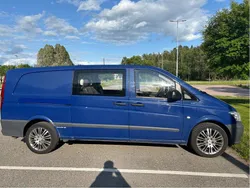 Blå Begagnad 2012 Mercedes Vito Minibuss | 119 000 kr (Dyr)