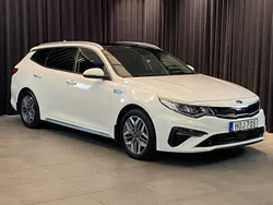 Vit Begagnad 2019 Kia Optima Hybrid Advance Sedan | 189 000 kr (Marknadspris)