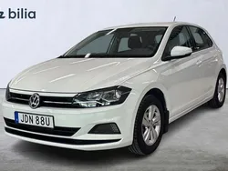 Vit Begagnad 2019 VW Polo Halvkombi | 139 900 kr (Marknadspris)