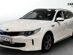 Vit (white) Begagnad 2018 Kia Optima Hybrid Sedan | 144 900 kr (Bra pris)