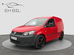 Röd Begagnad 2014 VW Caddy Minibuss | 99 900 kr (Lite dyr)