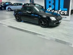 Svart Begagnad 2003 Mercedes SLK200 Cab | 79 000 kr (Marknadspris)