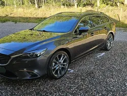 Grå Begagnad 2015 Mazda 6 Optimum Kombi | 155 000 kr (Marknadspris)