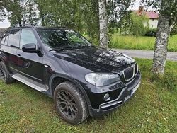 Svart Begagnad 2008 BMW X5 Sport Line SUV | 100 000 kr (Bra pris)
