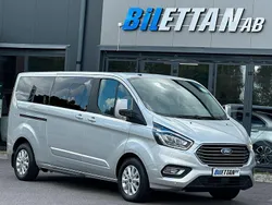 Grå Begagnad 2019 Ford Tourneo Custom Titanium Minibuss | 279 900 kr (Superpris)