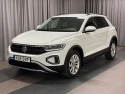 Vit Begagnad 2022 VW T-Roc SUV | 259 900 kr (Lite dyr)