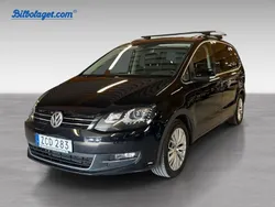 Svart Begagnad 2018 VW Sharan Minibuss | 229 000 kr (Marknadspris)