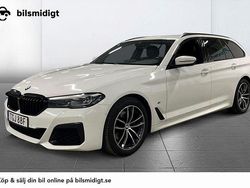 Vit Begagnad 2022 BMW 520 M Sport Kombi | 338 900 kr (Marknadspris)