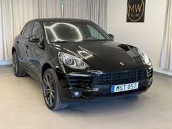 Svart Begagnad 2015 Porsche Macan S SUV | 289 900 kr (Marknadspris)