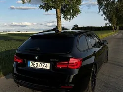 Svart Begagnad 2017 BMW 318 Sport Line Kombi | 162 500 kr (Marknadspris)