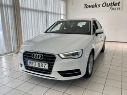 Vit Begagnad 2016 Audi A3 Sportback Halvkombi | 119 900 kr (Marknadspris)