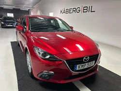 Röd Begagnad 2016 Mazda 3 Inclusive Halvkombi | 124 900 kr (Bra pris)