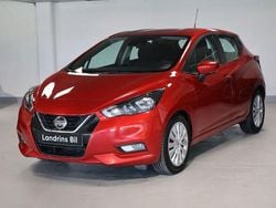 Röd Begagnad 2022 Nissan Micra Acenta Halvkombi | 155 000 kr (Marknadspris)