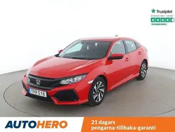 Röd Begagnad 2018 Honda Civic Comfort Halvkombi | 169 000 kr
