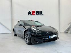 Svart Begagnad 2022 Tesla Model 3 Standard Range Sedan | 424 900 kr