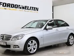 Silver Begagnad 2010 Mercedes C180 Avantgarde Sedan | 109 800 kr (Marknadspris)