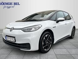Vit Begagnad 2021 VW ID.3 Pro Performance Halvkombi | 259 000 kr (Marknadspris)
